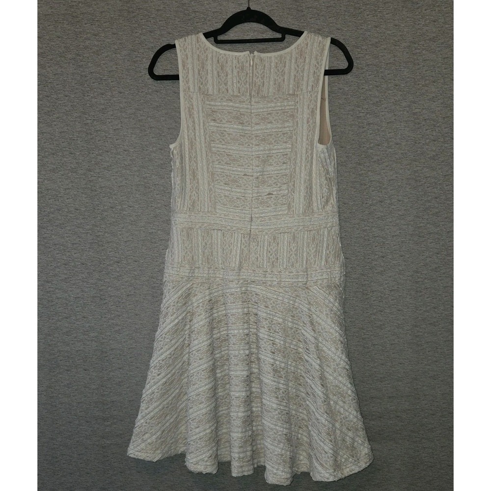 Vince Camuto Lace Mini Dress Women's Medium Sleeveless Fit & Flare Anthropologie - Picture 7 of 8